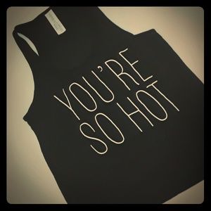 🖤You're So Hot CROP Tank Top🖤